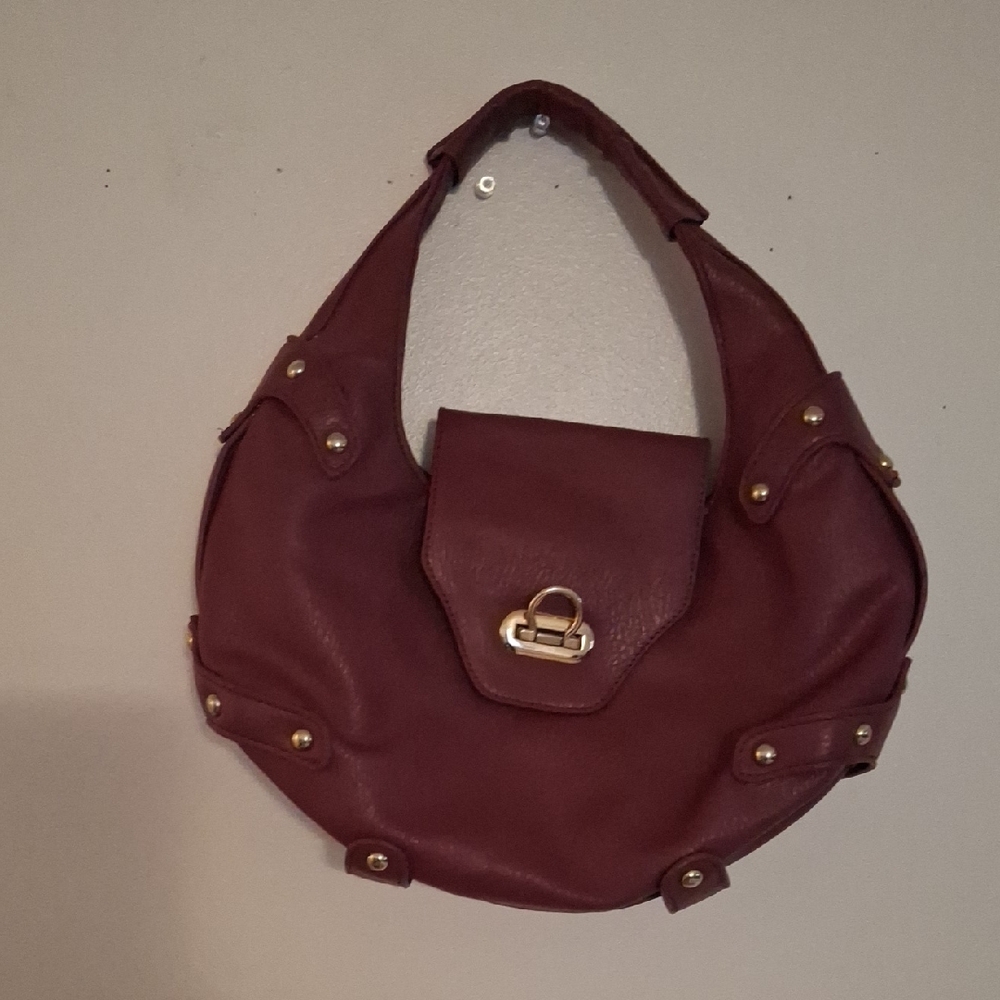 Elegant Burgundy Women's Bag
